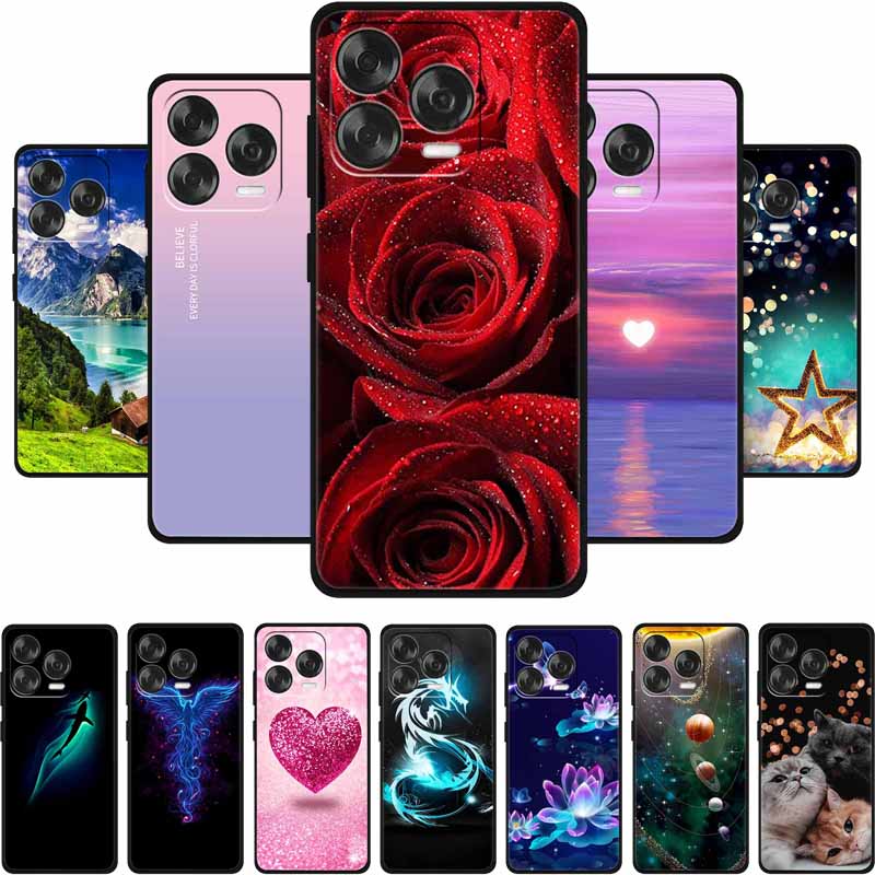 For ZTE nubia V70 Design Back Cover Case Black Silicone Soft TPU Phone Case For ZTE Blade V70 Design Vita Case Shell Capas Coque