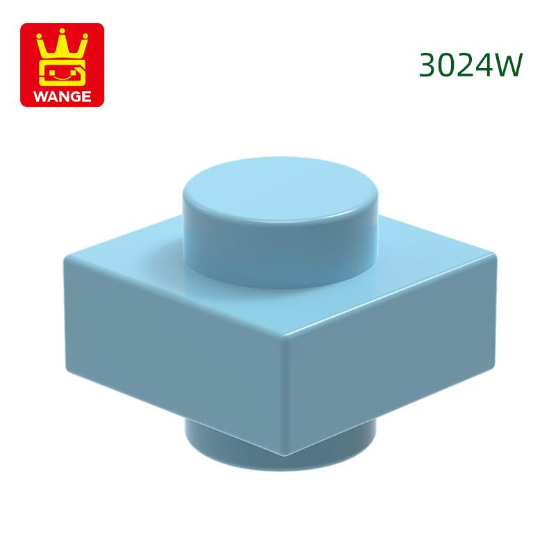 549Pcs/lot 3024W 1x1 Double Cylinder Brick Moc Colour Accessories Works With featuring Block DIY Children's Toy S1355