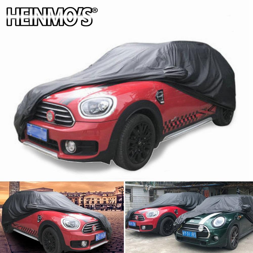 Для MINI Cooper S JCW автомобильный чехол на открытом воздухе R55 R56 R61 F55 F56 F60 Countryman водонепроницаемый защитный чехол для автомобиля от солнца, дождя и снега