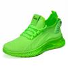 Lightweight Breathable Knit Sneakers - Women's Comfortable Low-Top Running Shoes with Soft Sole for All Seasons