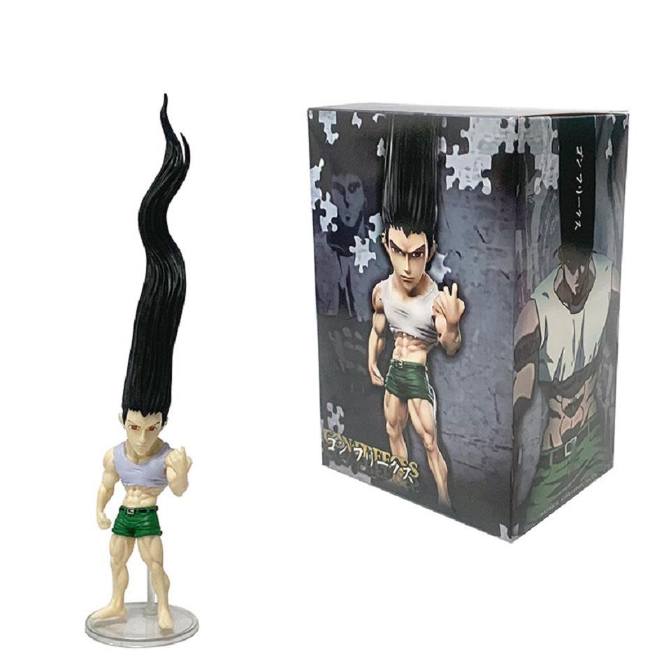 HUNTER×HUNTER Anime Figure GON·FREECSS Action Figure Killua Kurapika Toys 11-19cm PVC Model Car Ornament Decor Toy Doll Gifts