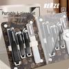 black metal large nail clippers four-piece set