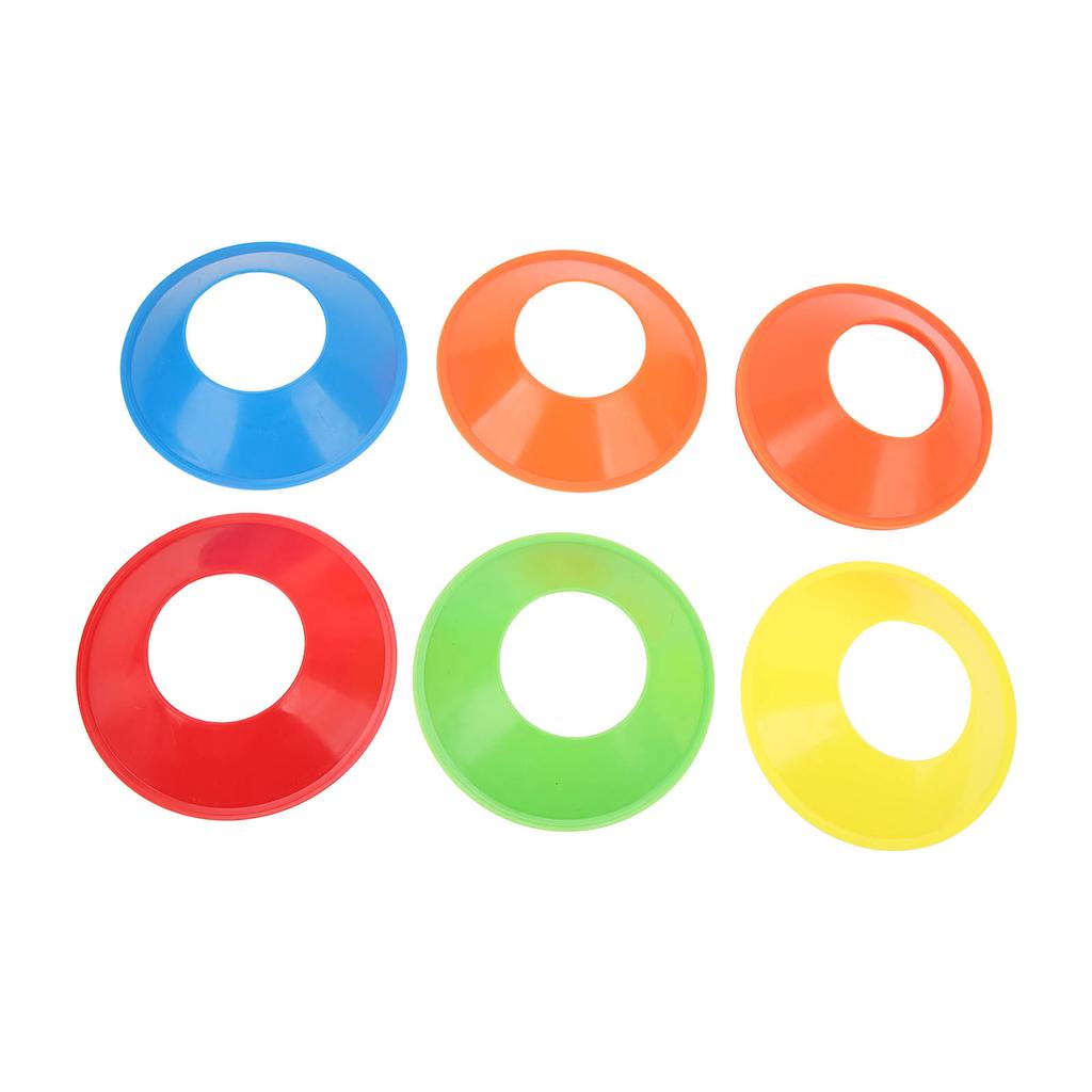 10Pcs Sports Disc Cones Football Soccer Sports Exercise Cones Agility Training Playing Field Marker