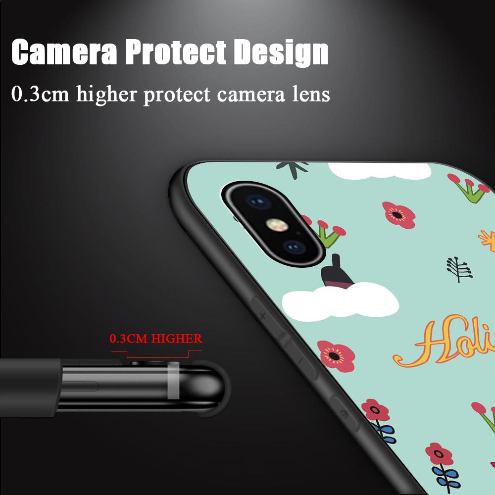 Чехол для телефона с рисунком животных из серии «Прекрасная сова, лиса, медведь, белка»