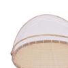Food Tent Mesh Anti-deform Bamboo Woven Eco-friendly Portable Dishes Cover Kitchen Supplies