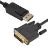 Адаптер-кабель DisplayPort на DVI 24+1 HD, 1,8 м