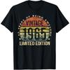 Hello Sixty Est 1965 60 Years Old 60th Birthday T Shirt Humor Streetwear Tee Shirt Short Sleeve Unisex Loose Clothing