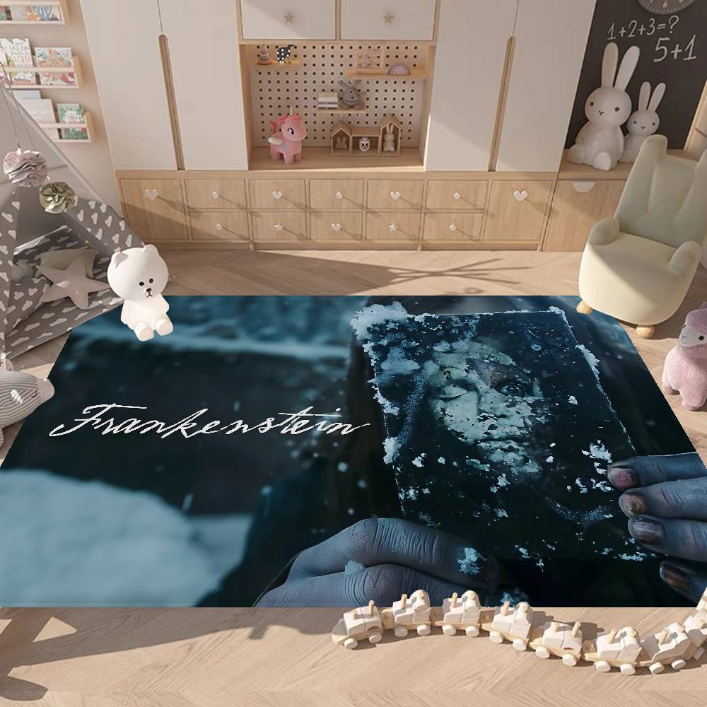 Movie F-frankenstein Floor Mat Non-Slip Laundry Room Mat Laundry Decor Balcony Child Living Room Household Carpets