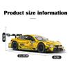1:32 Литой из сплава BMW M4 DTM M8 GTE Модель Автомобиля Игрушка Звук Свет Оттяни Назад Спортивный Автомобиль Игрушки Для Мальчика Подарок Коллекция
