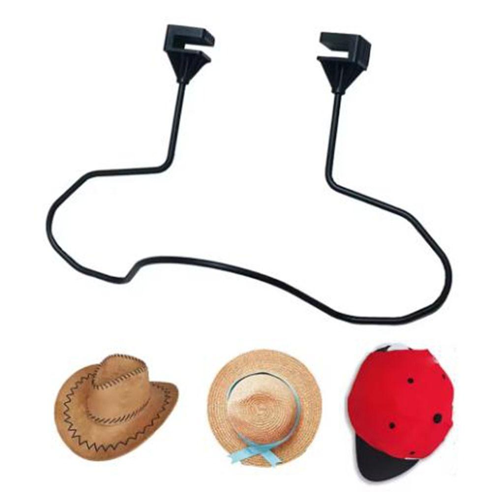 Black Cowboy Hat Car Holder Rack Heavy Duty Car Hat Rack Practical Hard Hat Holder for Car