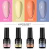 Nailiwind 8 мл 4 шт. Набор гелей для ногтей Soak Off UV Gel Polish Set Гибридные лаки Гель-лак для ногтей Маникюрный набор