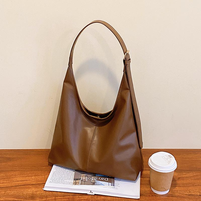 Pu Leather Women Shoulder Bag Fashion Luxury Women'S Shoulder Bag Hobo Bag For Female Commuting Tote Bag