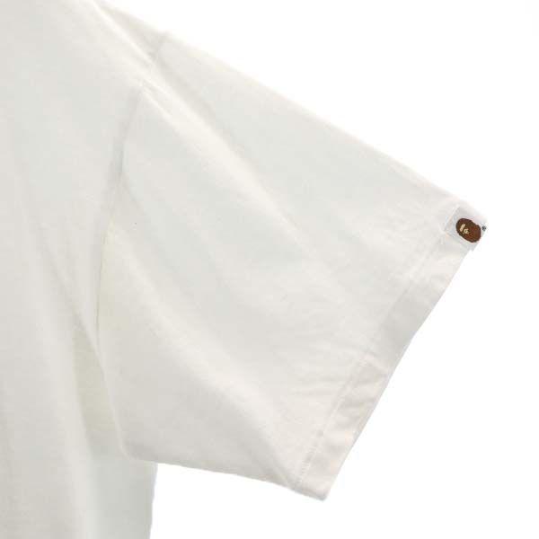 A Bathing Ape Футболка с двусторонним принтом Тигр XL Белая Мужская Б/У