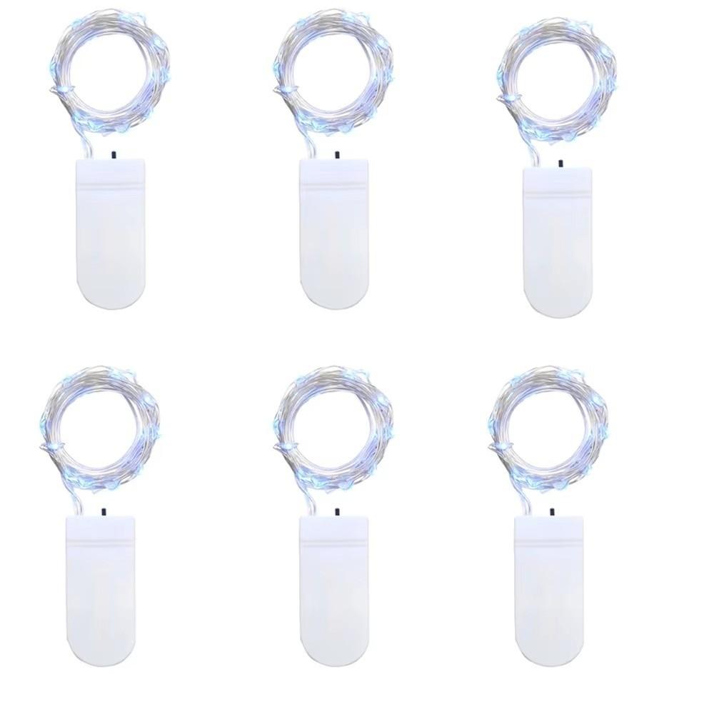 12 Packs Warm Light LED String Lights 2M Fairy String Lights  Christmas Decor