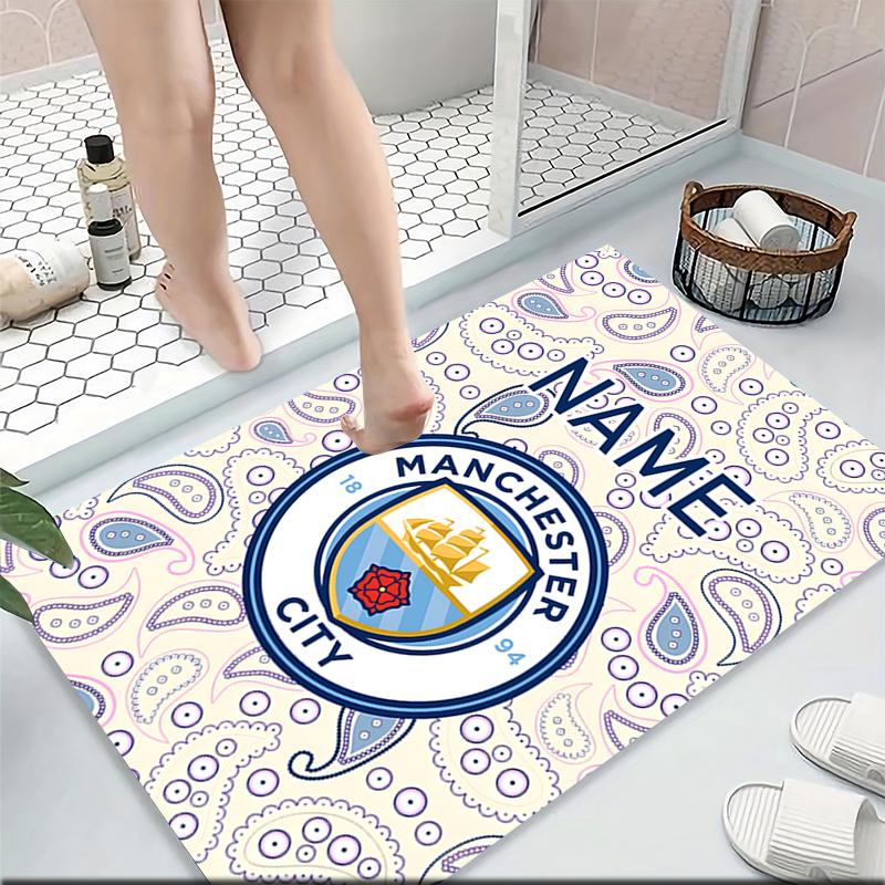 Custom Name Olympiacos FC Crest Carpet Rug Customizable Soft Washable Anti-Slip Home Living Room Sofa Mats Personalized Rug. 0909227