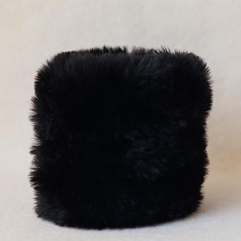 1 шт., искусственная кроличья шерсть, пушистые игрушки, материалы, плюшевые куклы, скручивающие палочки, 40 мм