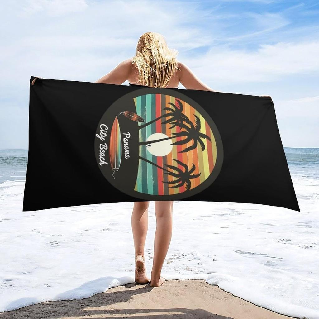 Coconut trees Beach Towel for Family stuffs friends Gifts Quick-Dry Sand free For Bath Yoga Tourism Beach Camping Swimming GYM