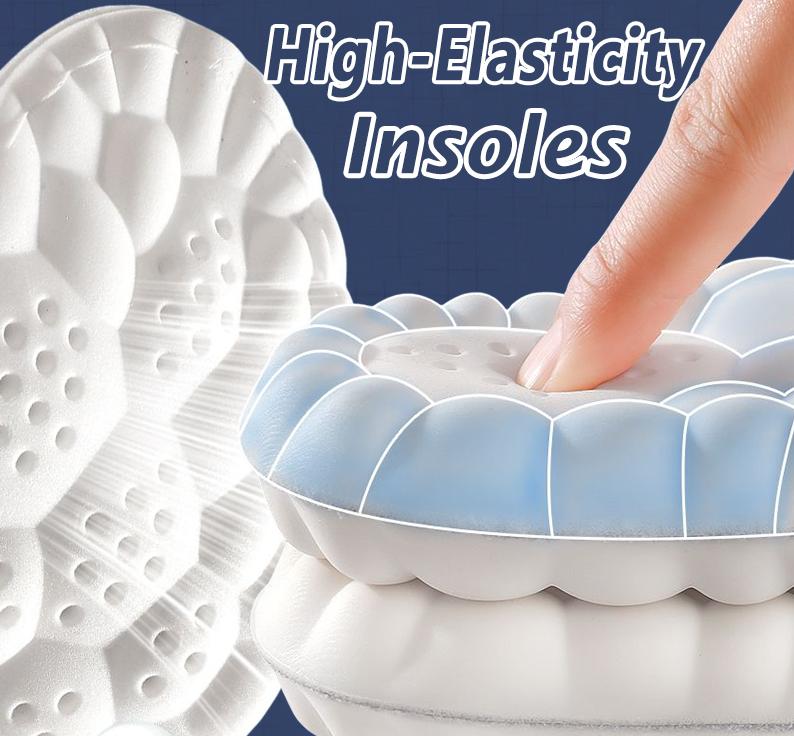 4D латексные спортивные стельки, супер мягкие, высокоэластичные подушечки для обуви, антиболевая дезодорирующая подушка, поддержка свода стопы, стельки для бега, стельки для ног