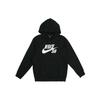 Nike SB Icon Пуловер с капюшоном из флиса, мужская толстовка с капюшоном, черный AJ9734-010