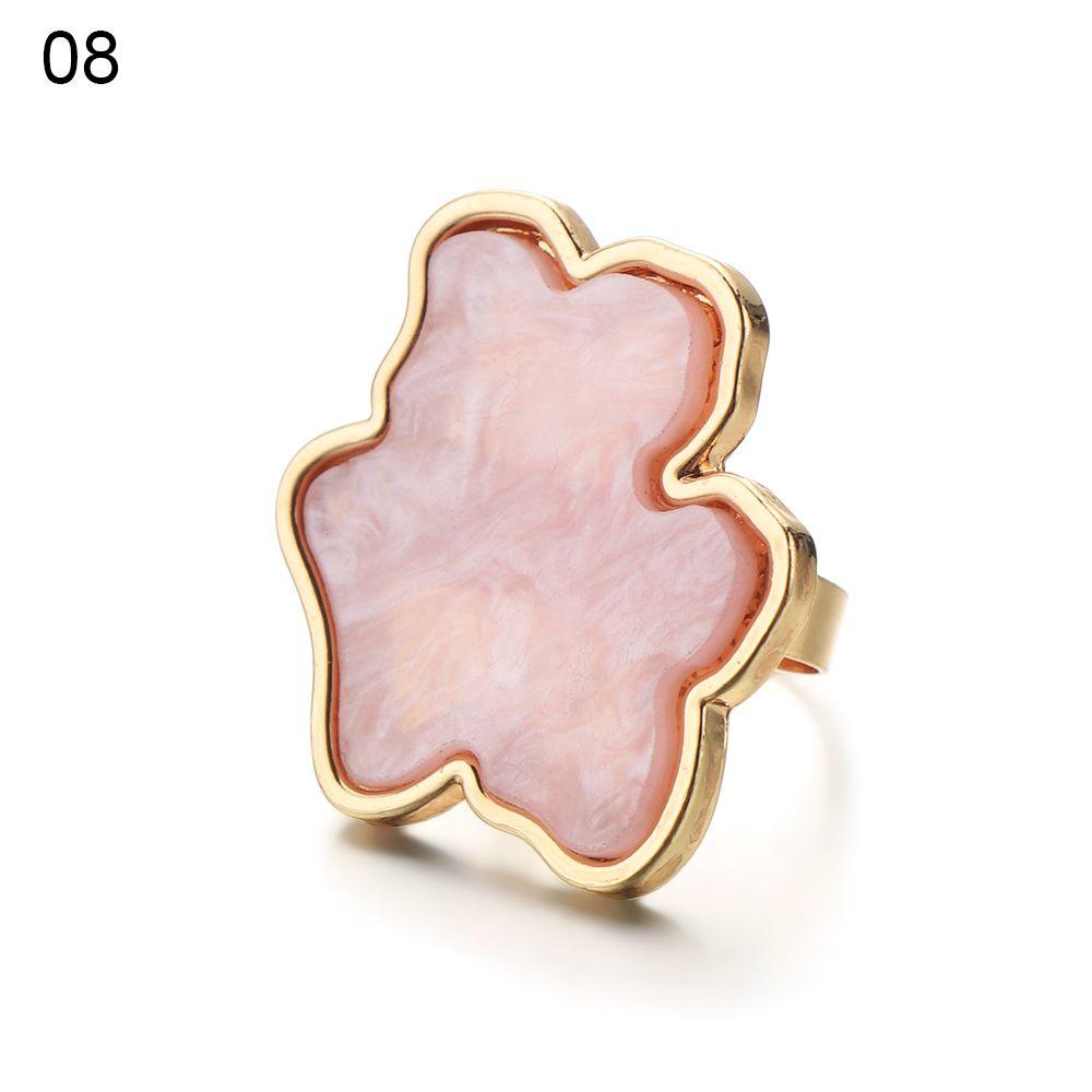 Shelf Display Rack UV Gel Polish Pigment Holder Finger Ring Plate Nail Art Palette Painting Palette