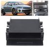 Car Stereo Storage Box Waterproof Car Radio Pocket ABS 1DIN Sturdy and Practical Replacement for Mitsubishi