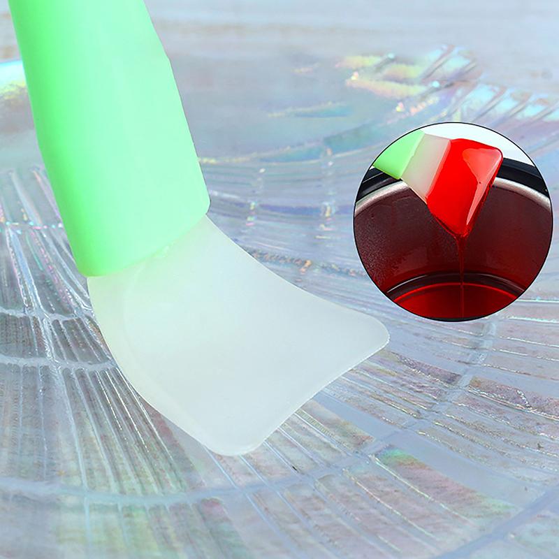 Double Head Silicone Cosmetic Waxing Spatulas Non-Stick Hair Removal Sticks Body Wax Applicator Scraper Wax Applicator Sticks