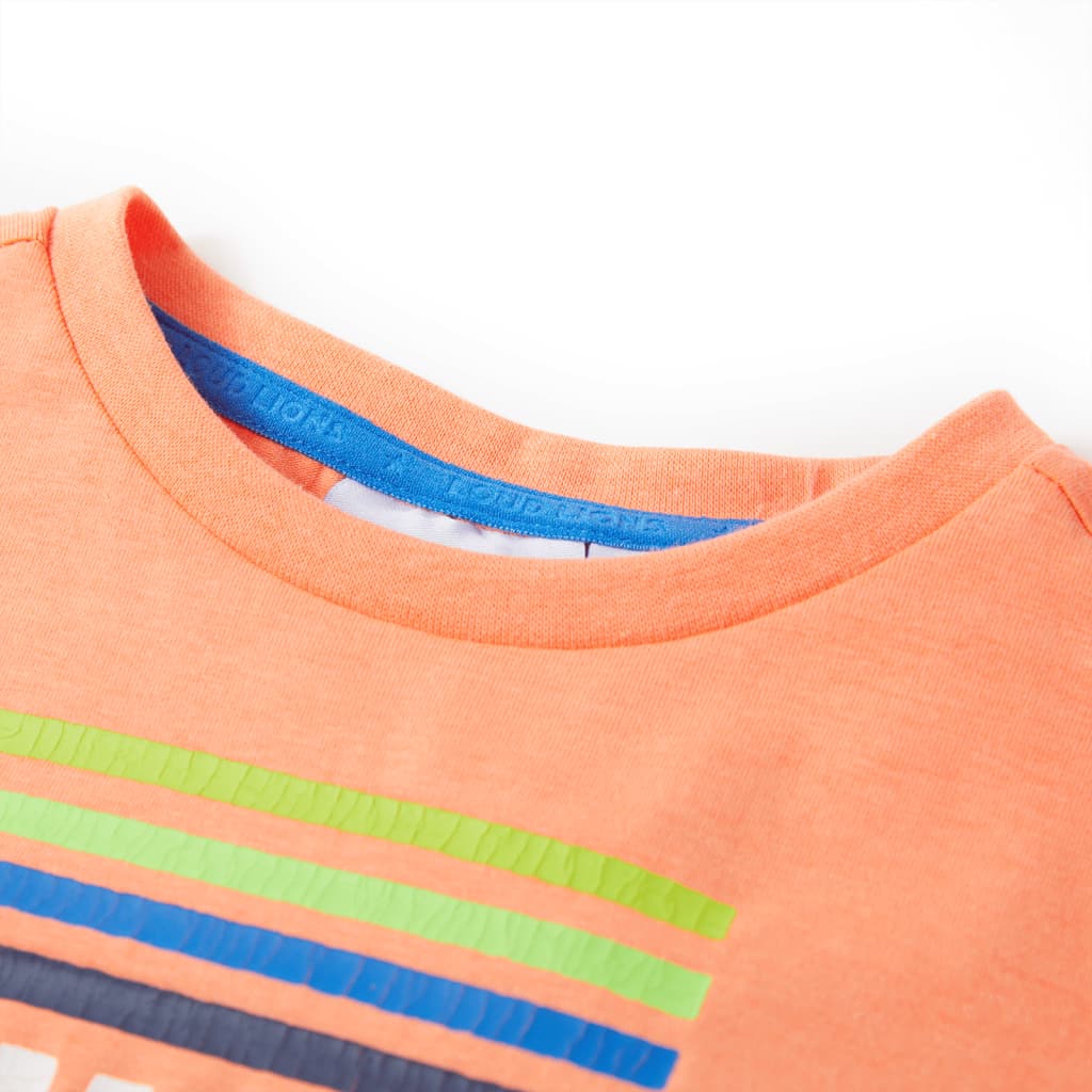 Kids T shirt Neon Orange 140