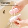 Portable 2-in-1 Washable Lint Roller & Scraper for Travel - Sleepy Bear Edition