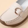 New Loafers Casual Women's Flat Shoes Soft Sole Soft Surface Mother Shoes Comfortable Large Size Bean Shoes Women