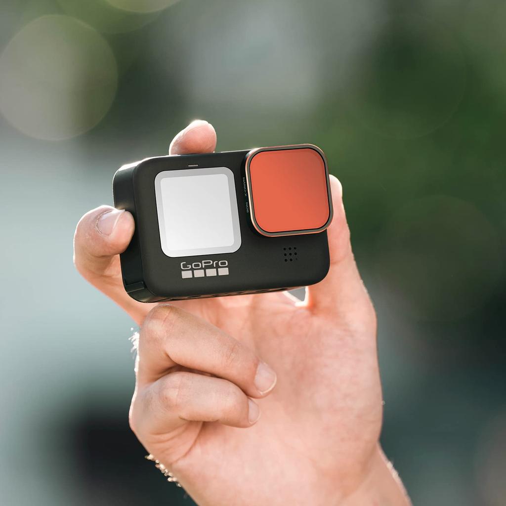 Набор фильтров Concept для GoPro Hero 9, черный, сделано в Японии, оптическое стекло AGC, нанопокрытие, устойчивое к воде, маслу, царапинам, прямой контакт K&F 12/Hero 11/Hero 10/Hero