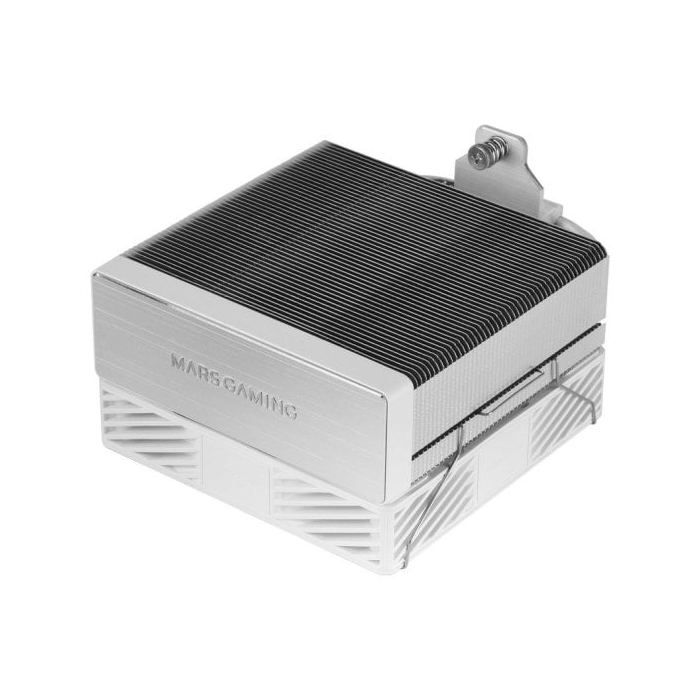 Mars Gaming Mcpu-x4argb Кулер для ЦП 220 Вт TDP 4 тепловые трубки HCT 120-мм ARGB PWM вентилятор Белый
