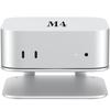 Atlas Mac Mini M4 Stand Power Button Heat Dissipation Design Aluminum Alloy with Silicone Pad Lightweight 186g Mac Mini Stand Co., Ltd. (Model Number