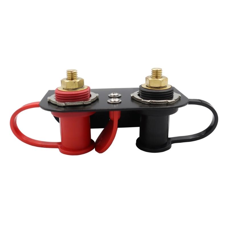 Battery Base Extension Cord Part Junction Post Connector 250Amp 12/24V Remote Battery Power Kit Auto Accessories