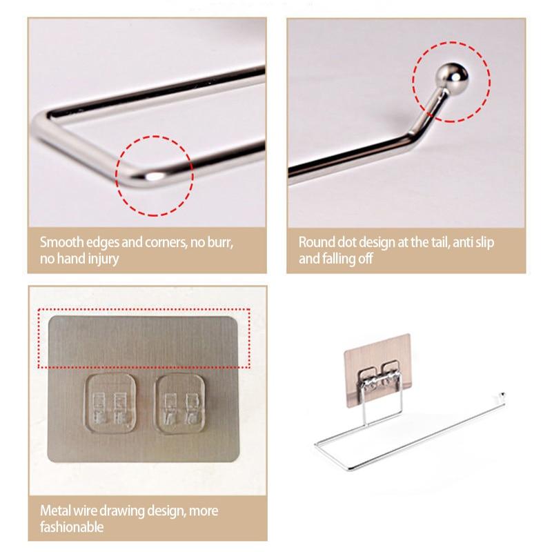 Кухня Держатель Туалетной Бумаги Держатель Ткани Подвесной Ванная Комната Держатель Туалетной Бумаги Держатель Рулона Бумаги Вешалка Для Полотенец Стенд Стеллаж Для Хранения