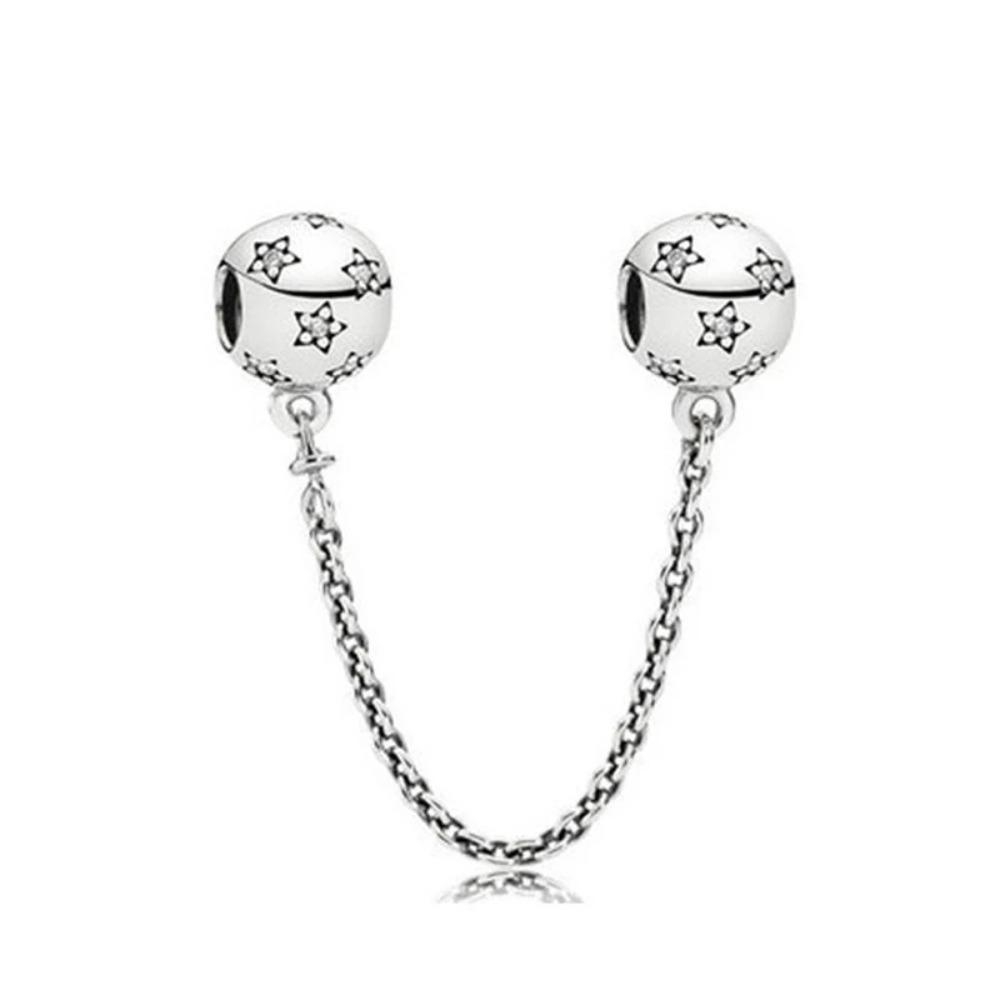 Серебро 925 Пробы Подвеска-шарм Бантик Снежинка для DIY Украшений Подарок Женщинам Модные Аксессуары для Браслетов