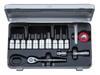 Kyoto Machinery Tools Short Hexagon Bit Socket Wrench Set TBT3S17HX (KTC) 9.5sq.