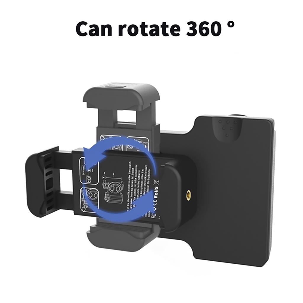 Беспроводная ручка-держатель для телефона, держатель для телефона для видеоблога, селфи-держатель, стабилизатор, вращающийся на 360 градусов, с отверстием для винта 1/4 дюйма