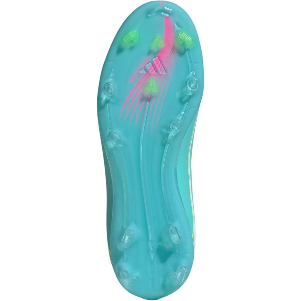 adidas F50 League FG для больших детей Messi Aurora Radiante Pack Детские кроссовки White Cloud-White Lucid-Pink JQ0930