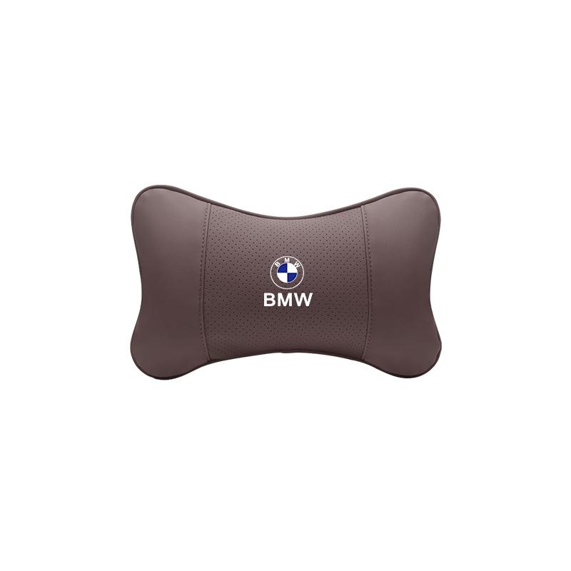 Motorcycle Sticker/Car Seat Headrest Auto Logo Neck Pillow Accessories Sticker For BMW M E46 E90 E60 F30 F10 E39 E36 F20 G30 G20 XR1