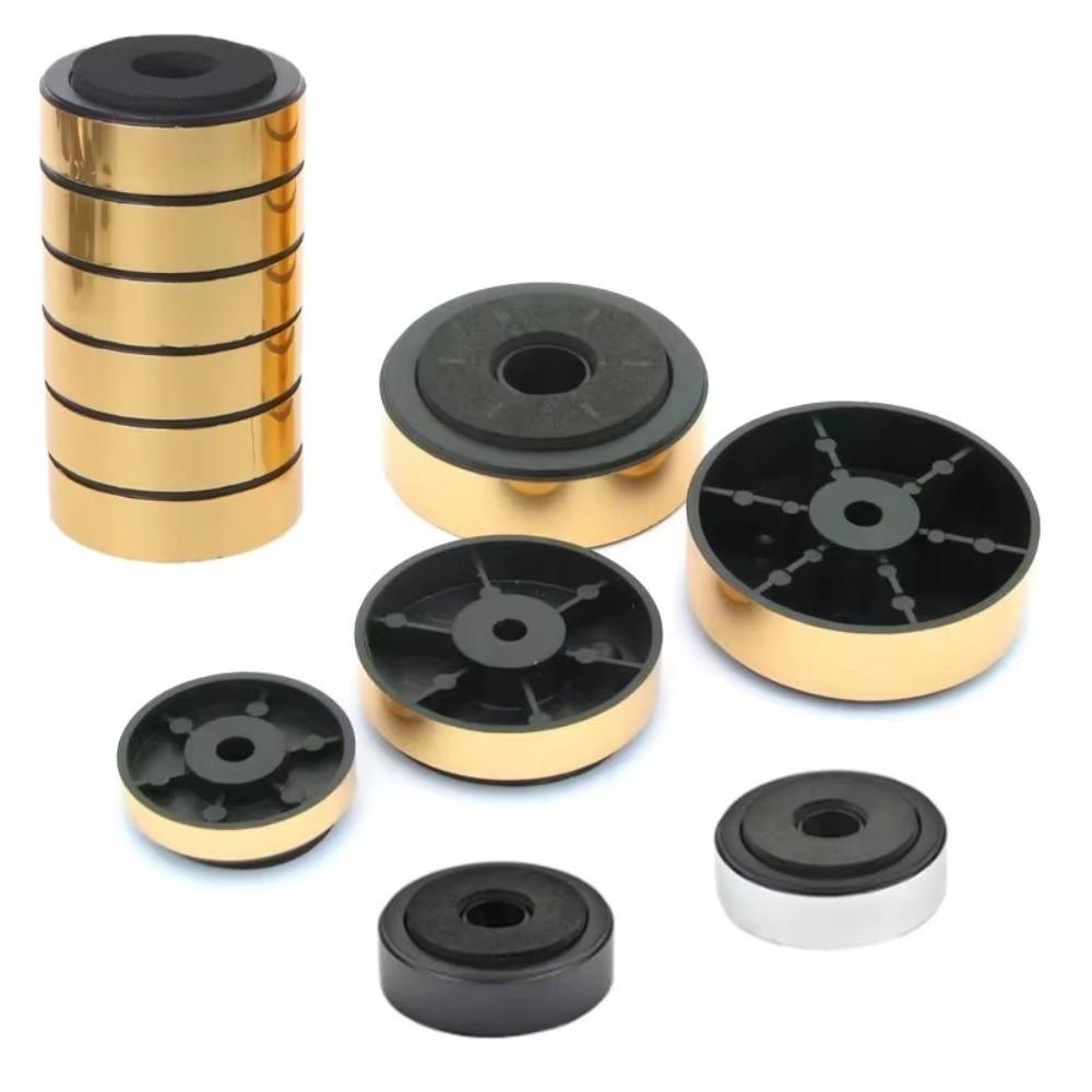 4Pcs Sponge Audio Speaker Isolation Feet Plastic Turntable Feet HIFI Amplifier