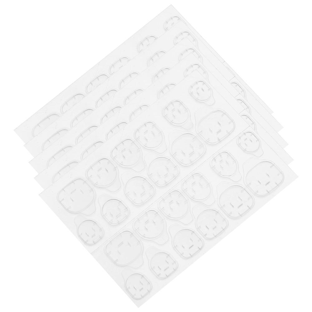 Красота Прозрачный Ультратонкий Инструмент Для Наращивания Клейкие Ленты Накладные Типсы Двусторонние Наклейки