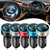 Car Charger Dual USB Super Fast Charging Car Charger Alloy Display Adapter Adapter Voltmeter LC E2Z6