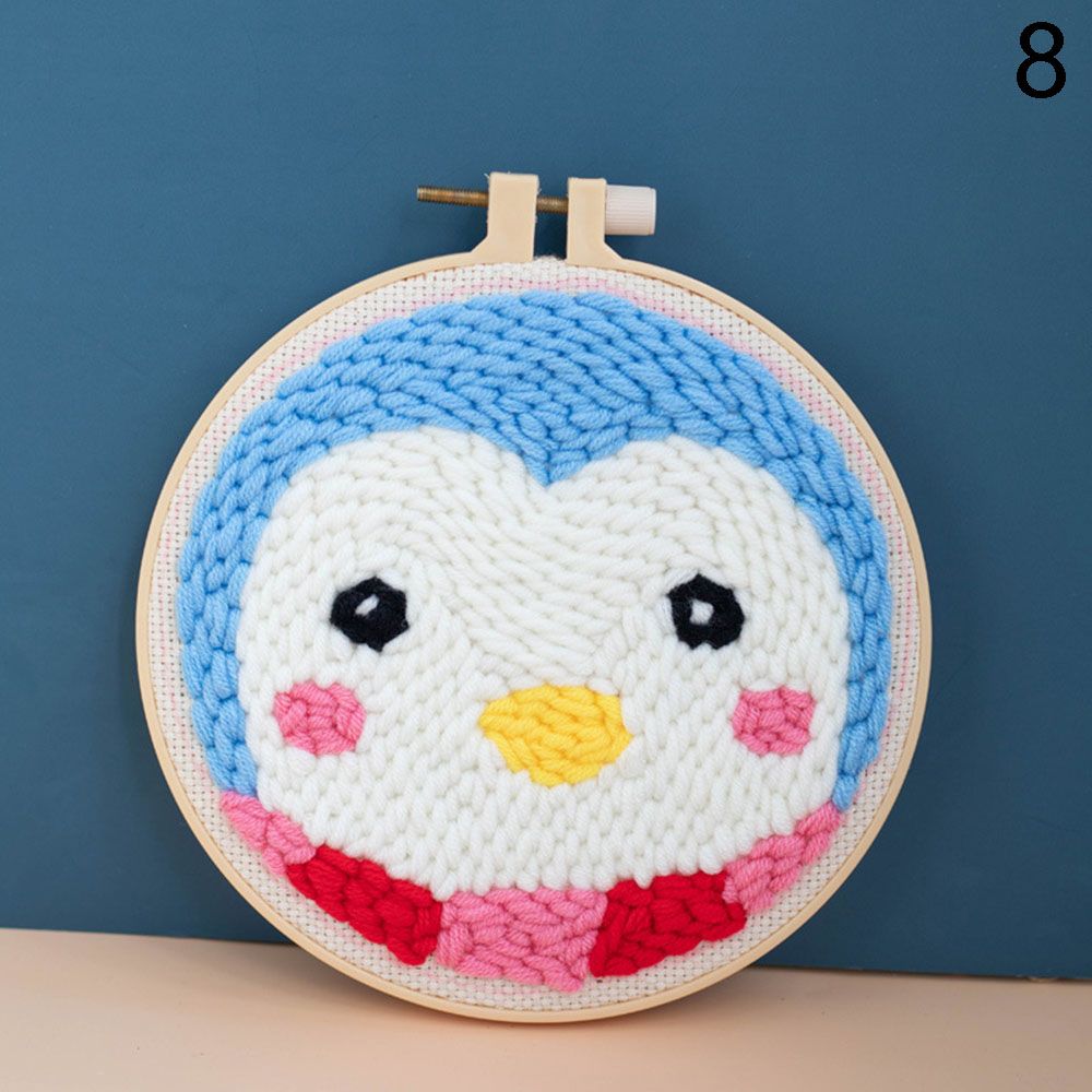 DIY Crafts Швейные принадлежности Вышивальные пяльцы Набор для вышивания Игольчатый дырокол Набор для вышивки крестом