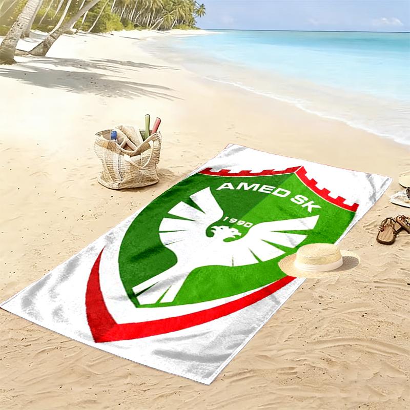 Amedspor Print Beach Towel Large Soft Quick Dry Towel For Beach Camping Swimming