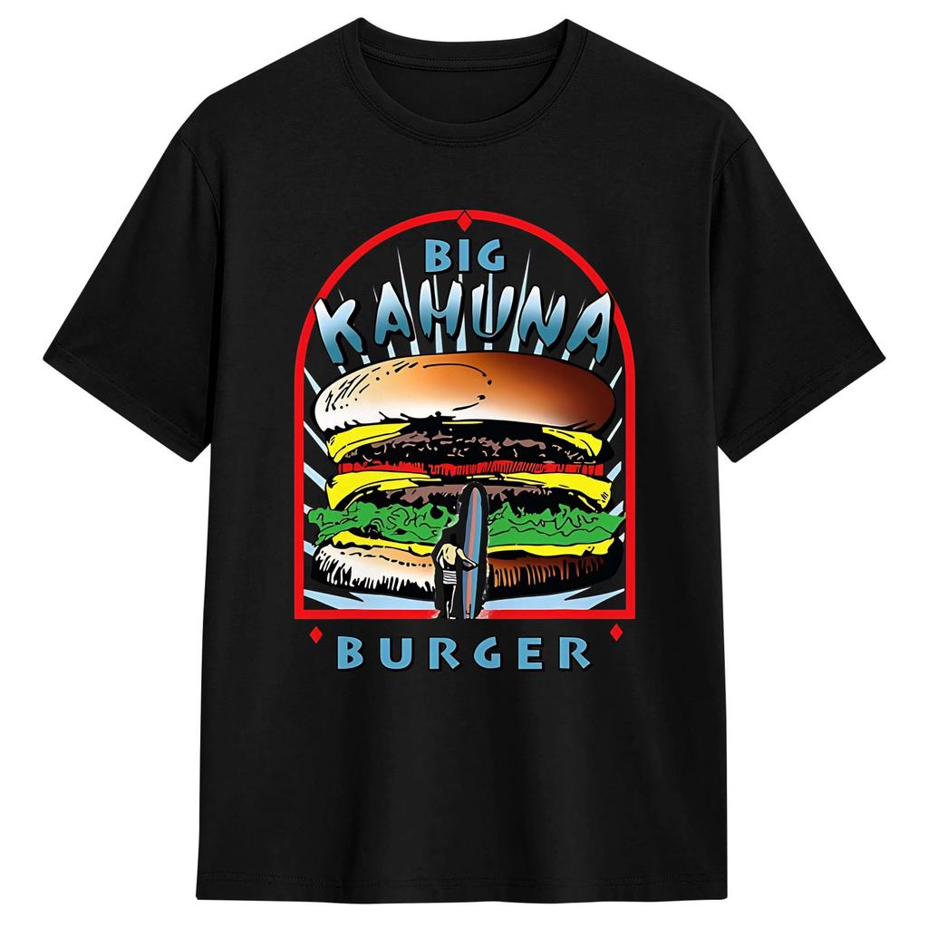 Novelty The Big Kahuna Burger T Shirt Unisexs Cotton Short Sleeve  Oneck Summer Tops Shirts