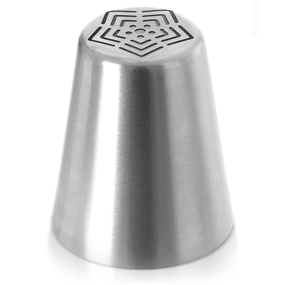 Russian steel star decoration tip