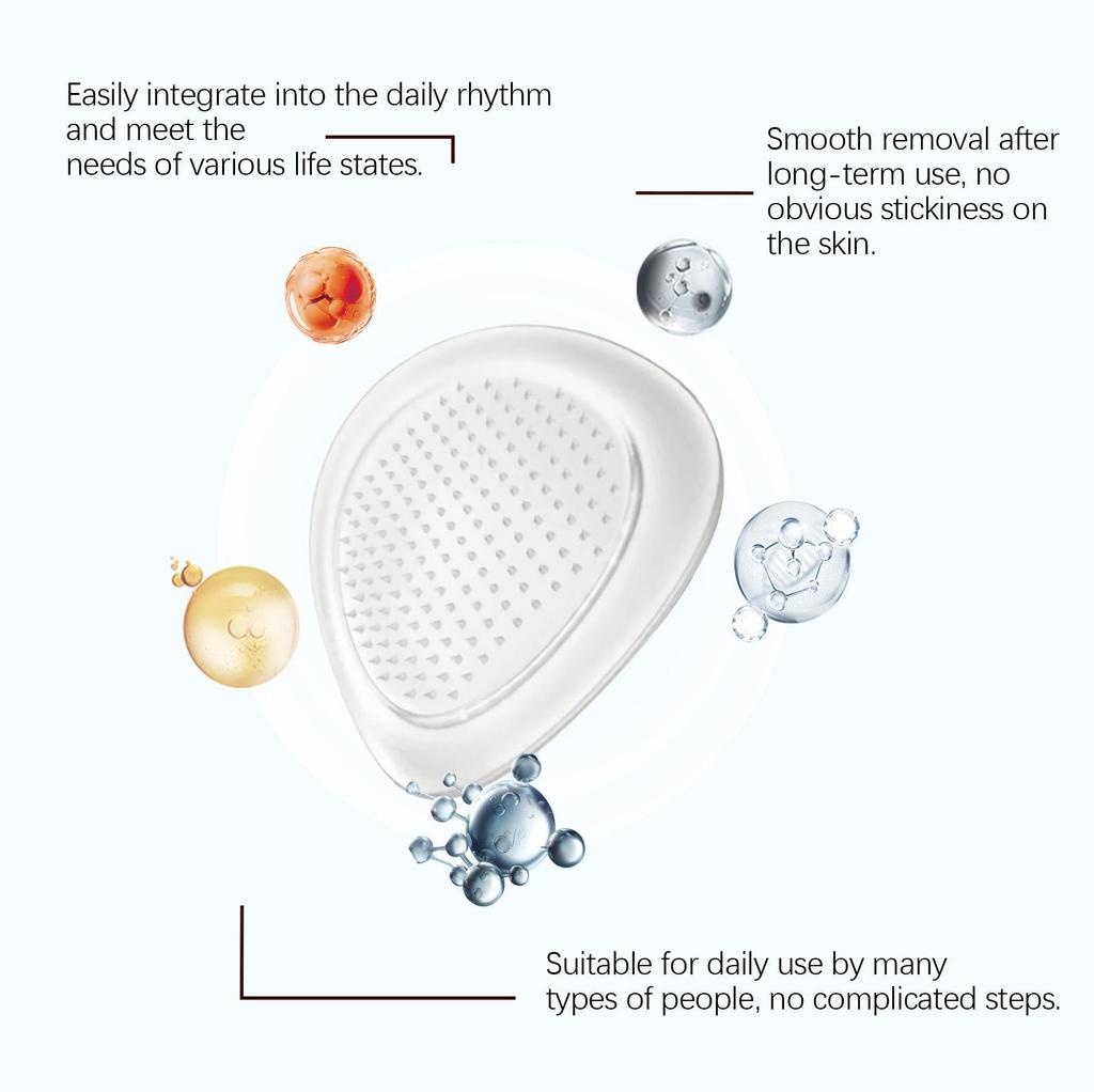 XIMONTH Микроигольный пластырь для облегчения боли в суставах, мягко успокаивает дискомфорт и болезненность в суставах и мышцах, пластырь для местного ухода за телом и суставами 4 шт.
