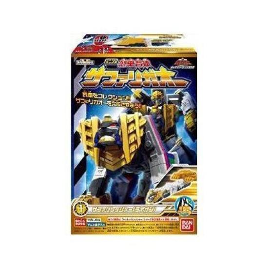 Candy Toy Minipla Ressha Gattai Safari Gao Complete Set of 5 (Candy Toy, Ramune)