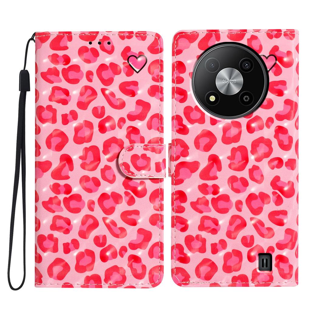 Чехол-кошелек из искусственной кожи с 3D-узором для ZTE Blade A52, ZTE Blade A73 5G, ZTE Blade A73 4G