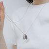 By Hyeres Dent Necklace (Silver) BH7N56740WB800